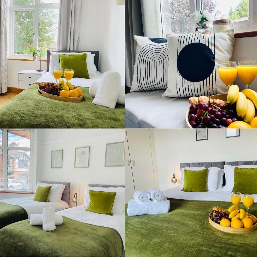 Lovely 4-Bed House In Luton Luton  Buitenkant foto
